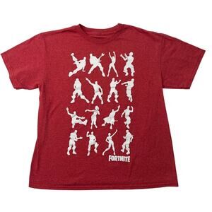 FORTNITE Boys XL Dance Tee Shirt Loot Llama Ninja Epic Games Short Sleeve Top